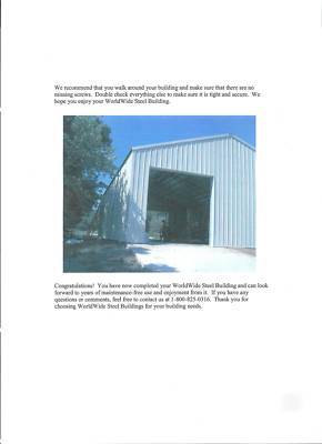 New steel truss building - - miracle truss -pre fab kit