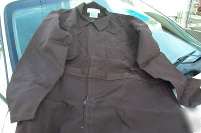 New westex x-large brown coveralls long sleeve nice