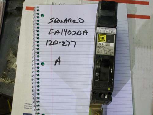 Square d breaker FA14020A 120-277