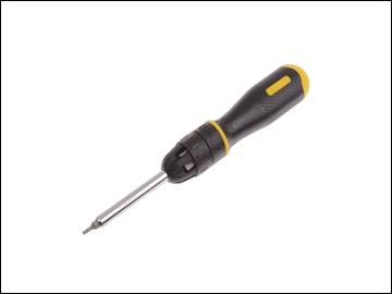 Stanley multibit ratchet screwdriver with 10 bits 0-68-