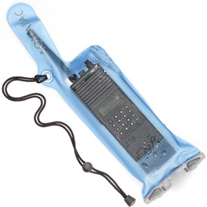 Underwater waterproof large vhf cb radio case aquapac