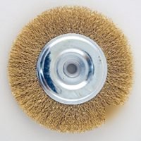 Vulcan wire wheel w/ hole 6