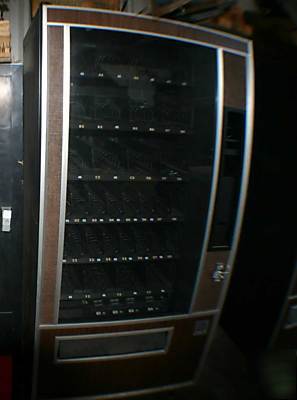 4 pop machines, 8 snack machines, 1 cigarette machine
