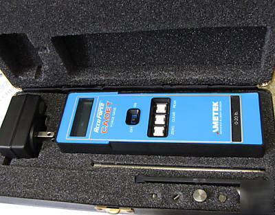 Ametek accuforce cadet force gage 0 - 20 lbs guage nice