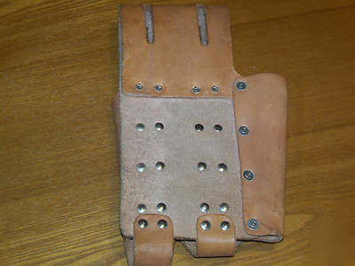 Buckingham leather linemans tool pouch / model 4023