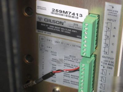 Gilson 215 auto liquid handler / 819 injector system
