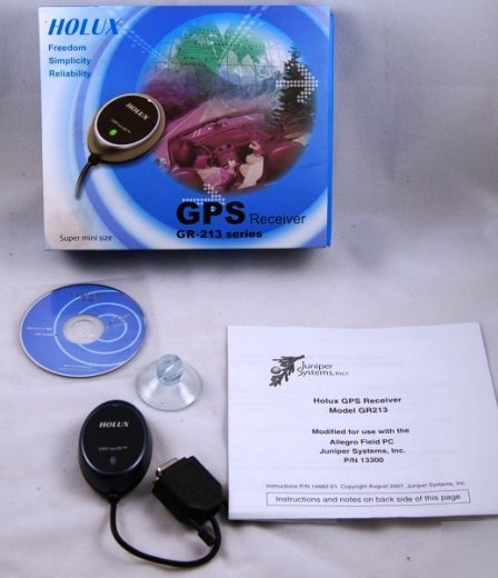 Holux gr-213 super mini gps receiver for allegro pc
