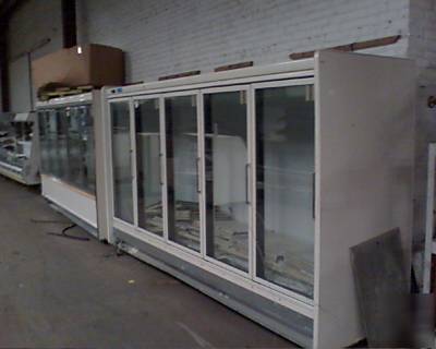 Kysor warren 5 door cooler frozen food ice cream freeze