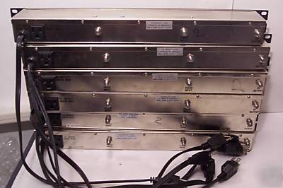 Lot of 6 holland hm-55 commercial modulators chl 2