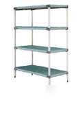 Metromax qÂ® starter shelving unit 18W x 36L x 63H