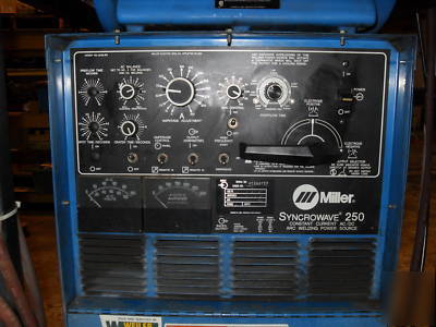 Miller sycrowave 250 cc ac/dc arc welding power source 