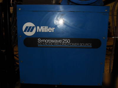 Miller sycrowave 250 cc ac/dc arc welding power source 