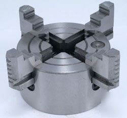 New 4 inch 4-jaw independent lathe chuck- 