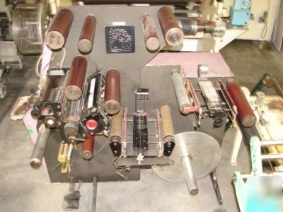 Racer 1300 series label slitter rewinder