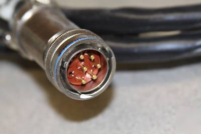 Vast high voltage rf power cable 8 pin hvps 6 amphenol