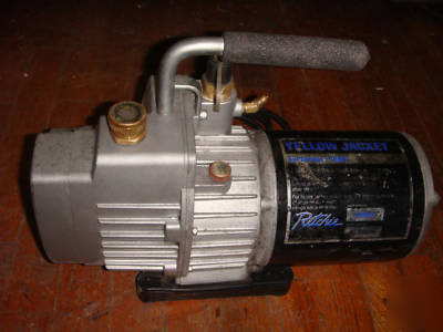 Yellow jacket 6 cfm vacuum pump model 93560