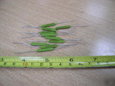0.5 watt non-inductive load power resistor nos lot #10