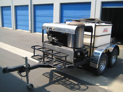 All american cleaning system trailer pressure washer