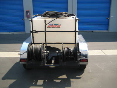 All american cleaning system trailer pressure washer