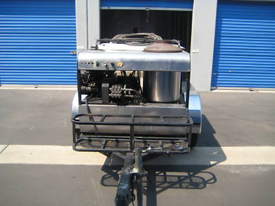 All american cleaning system trailer pressure washer