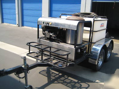 All american cleaning system trailer pressure washer