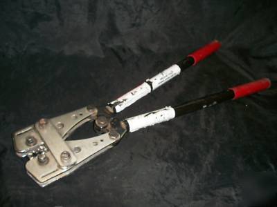 Burndy MRC840 mechanical rotating crimping tool nice 