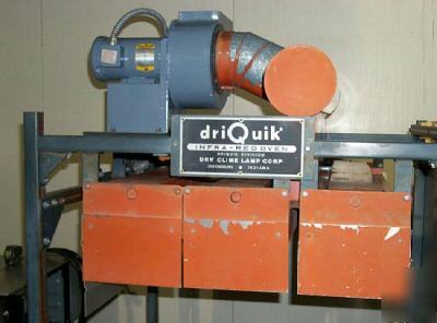 Dri-quick model#3-4-750 infra red /drying oven 