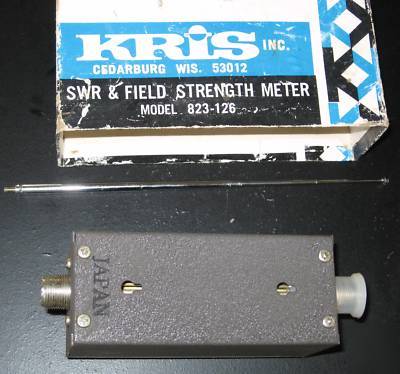 Ham radio inline field strength indicator