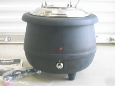New electric soup kettle warmer 11 qt with ladle