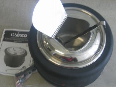 New electric soup kettle warmer 11 qt with ladle