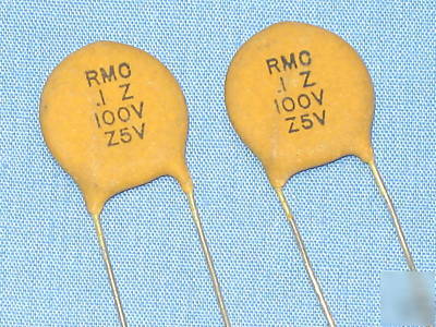 New two vintage fender .1 uf 100 v tone caps ~ (qty 2)