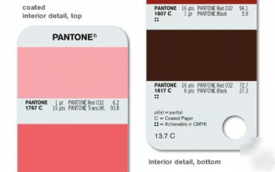 Pantone formula guides GP1201 coated & uncoated