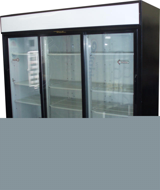 Refurbished 3 door cooler by true refrigerator
