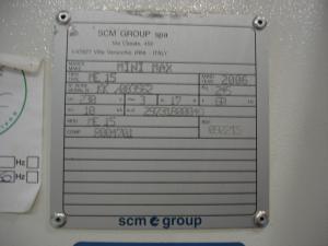 Scmi minimax model me 15 hot air edge bander