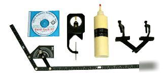 Tube bender survival kit with bend tech se software
