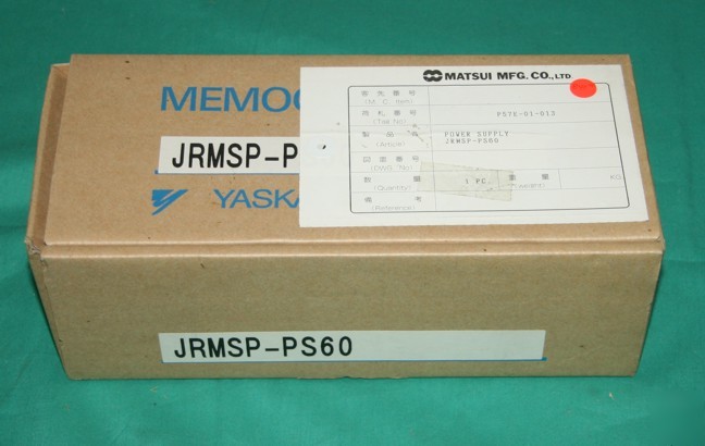 Yaskawa memocon-sc jrmsp-PS60 power supply ps