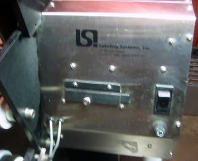 Lsi model 301 pressure sensitive labeler