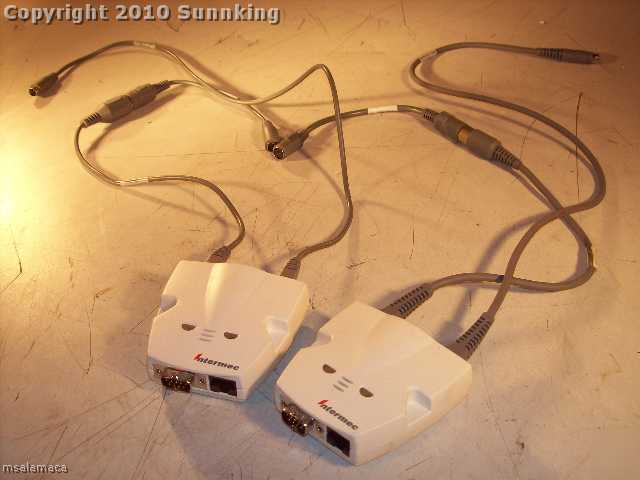 2 intermec microbar 9730 decoder for barcode scanners