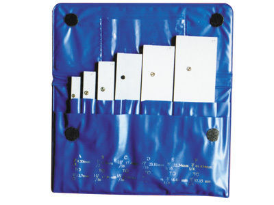 Adjustable parallels 6 piece set 3/8