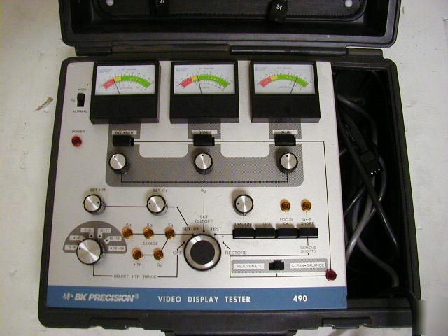 B&k bk 490 video display / tv tester rejuvinator nice 