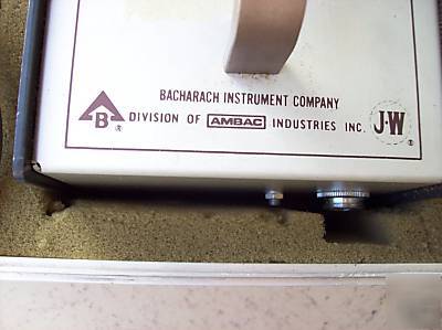 Bacharach mercury sniffer mv-2 complete working unit `