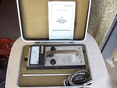 Bacharach mercury sniffer mv-2 complete working unit `