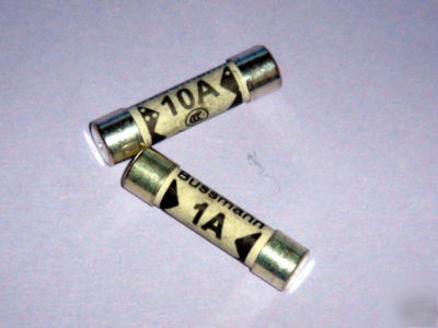 Bussmann BS1362 electronic cartridge fuse 240V lot 100