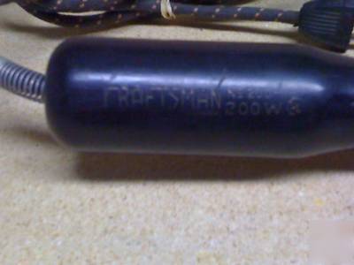 Heavy duty 200-watt soldering iron (craftsman)