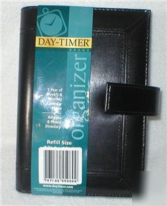 New organizer day timer planner black 