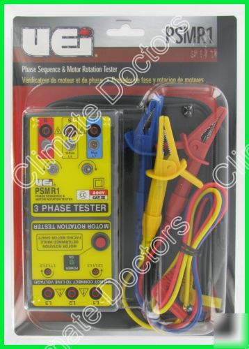 New uei PSMR1 phase sequence motor rotation tester hvac 