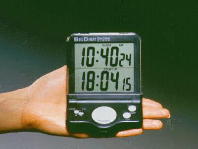 Timer large display - black - 810006 by sper scientific