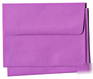 10 4X6 A6 a-6 passion purple square-flap envelope 