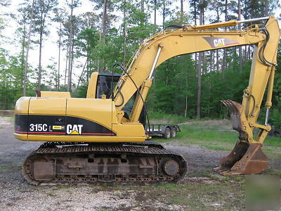 2005 cat 315CL w/ hydraulic thumb excavator caterpillar