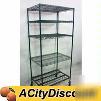 5 shelf commercial 36X24 dry storage utility rack